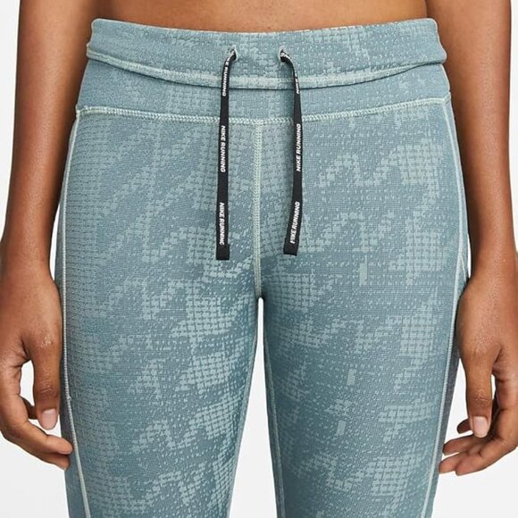 Nike Women's Dri-FIT ADV Epic Luxe Running Leggings, Jade Smoke Size XL - Picture 3 of 8